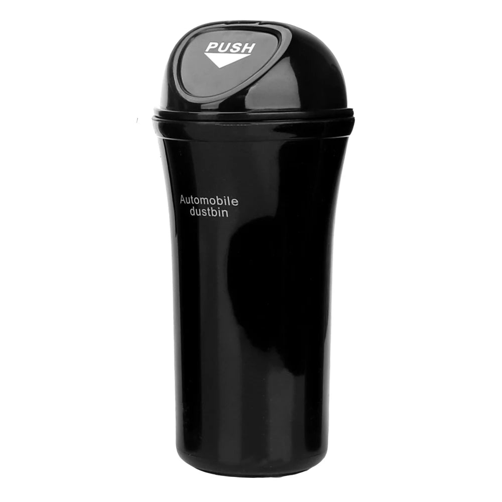 Car Trash Can Press-Top Bin – Door, Seat & Visor Mount Car Trash Bin Axl black