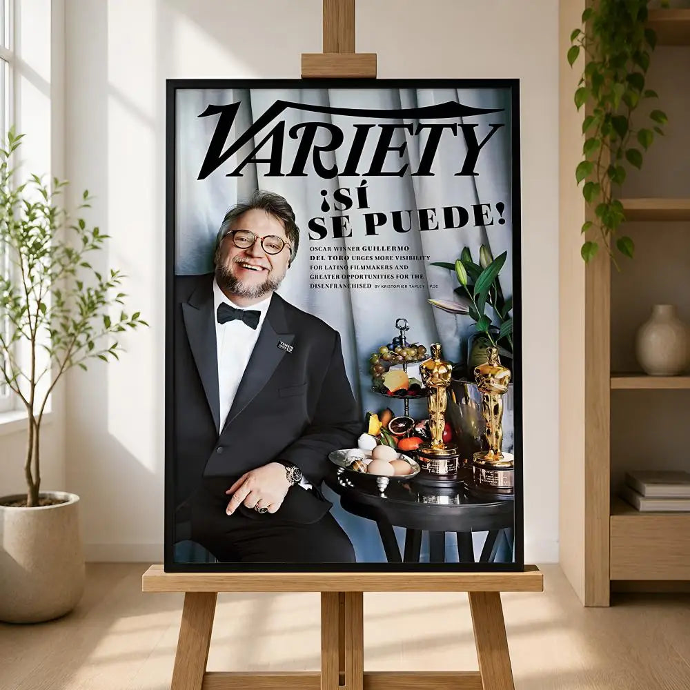Guillermo del Toro Waterproof Self-Adhesive Wall Art Poster Decorative Wall Poster Axl