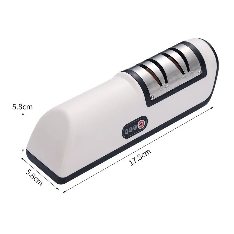 Electric Automatic Knife Sharpener – Fast Kitchen Tool Electric Knife Sharpener Axl