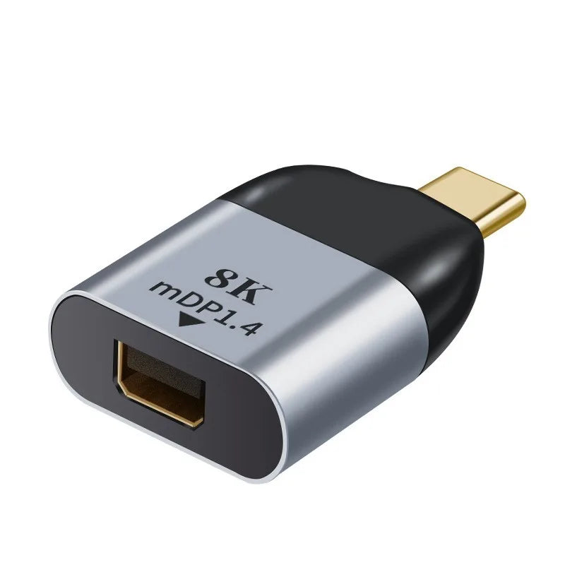 USB-C to HDMI 8K, DisplayPort, Mini DP & VGA Adapter USB-C Display Adapter Axl