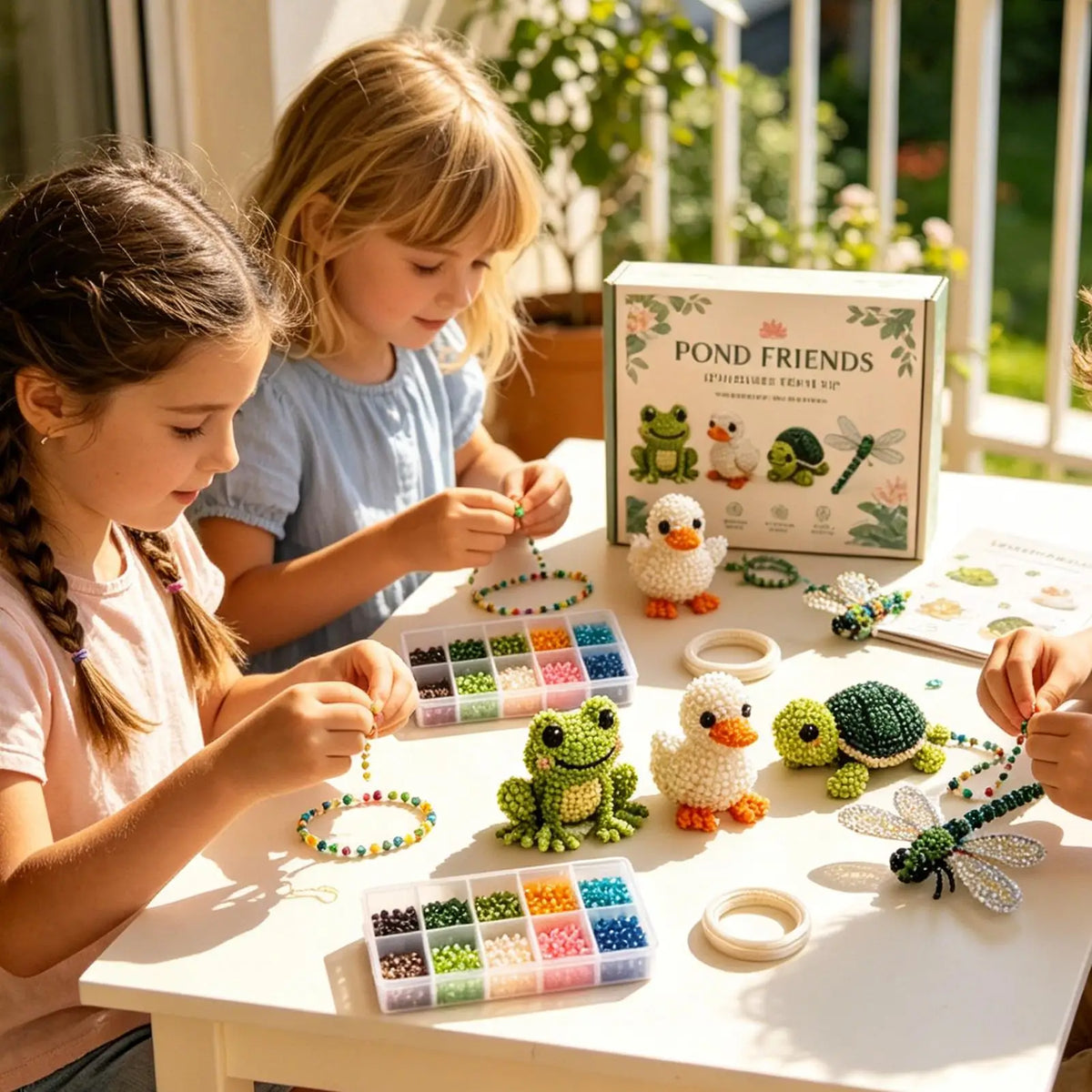 3D Beaded Animal Craft Kit – DIY Beading Set for Adults & Kids DIY Beading Craft Kit Axl