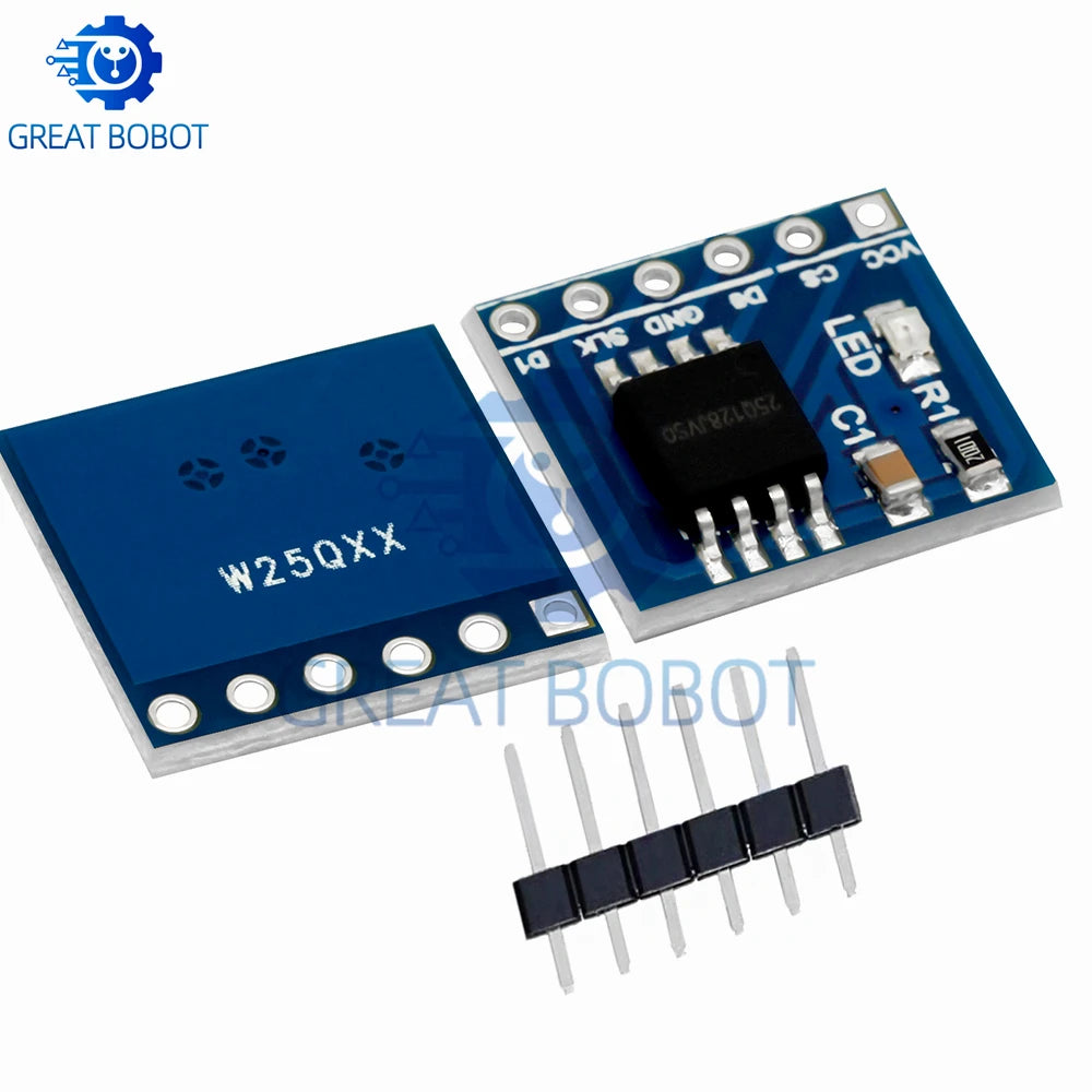 W25Q128 128Mbit NOR Flash SPI Storage Module for STM32 Flash Memory Module Axl