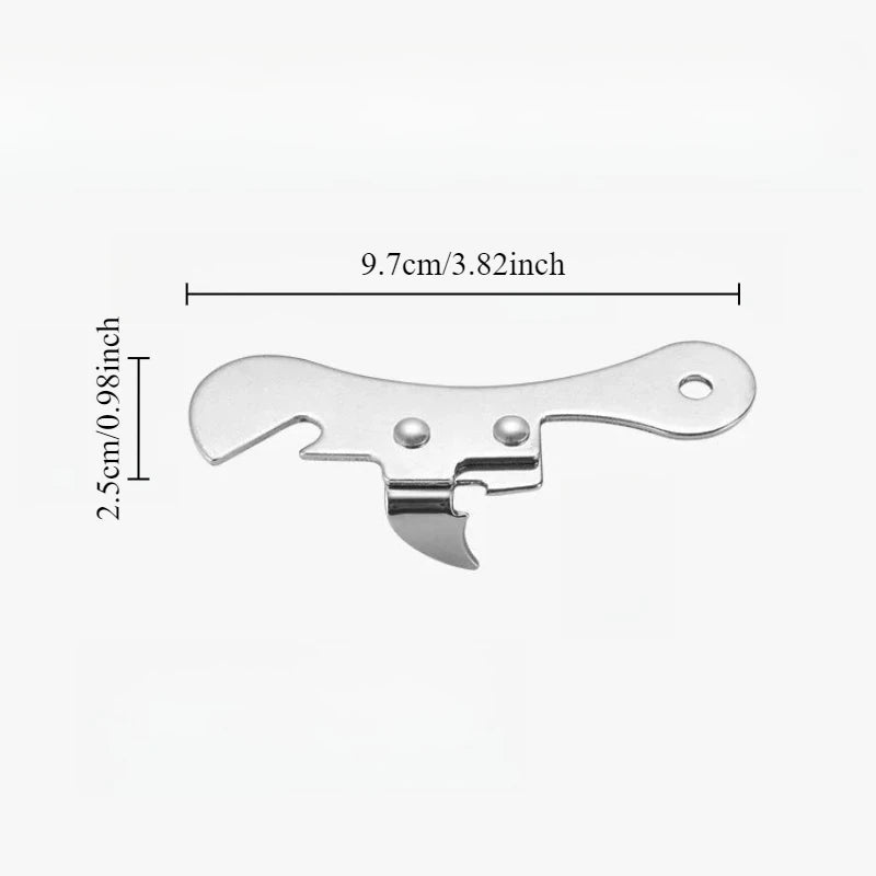 Stainless Steel Can & Bottle Opener | Multifunction Kitchen Tool Can & Bottle Opener Axl