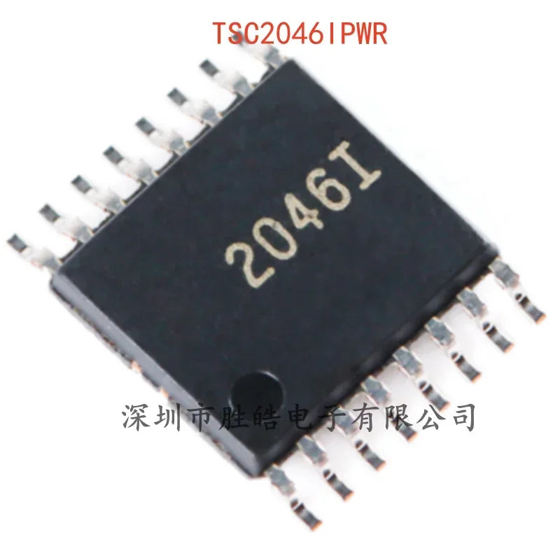 TSC2046IPWR 4-Wire Touch Screen Controller TSSOP-16 IC (10 PCS) Touch Screen Controller IC Axl Default Title