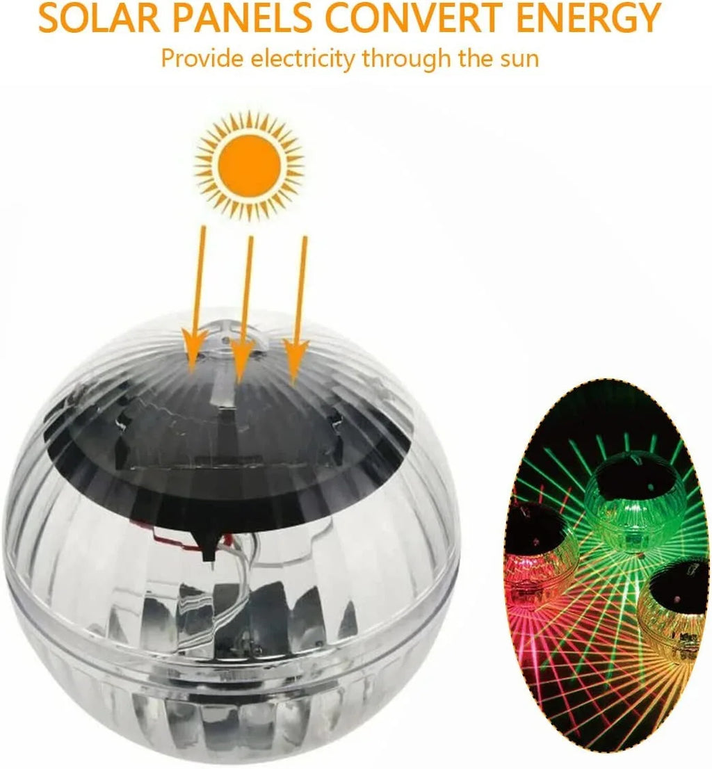 Solar LED Floating Ball Light – Color Changing Pool & Pond Lamp Solar Floating Light Axl