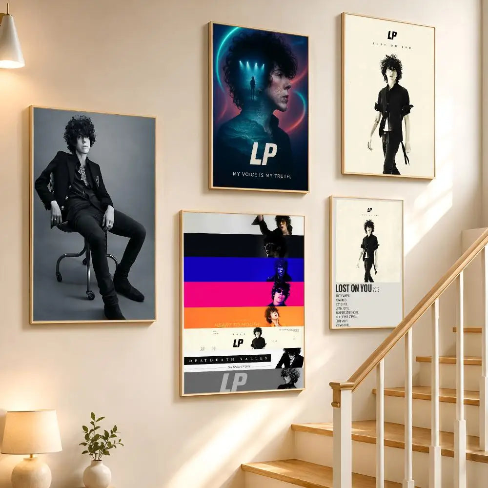 Singer L-LP HD Waterproof Poster Sticker | Wall Décor & Gift Wall Poster Sticker Axl