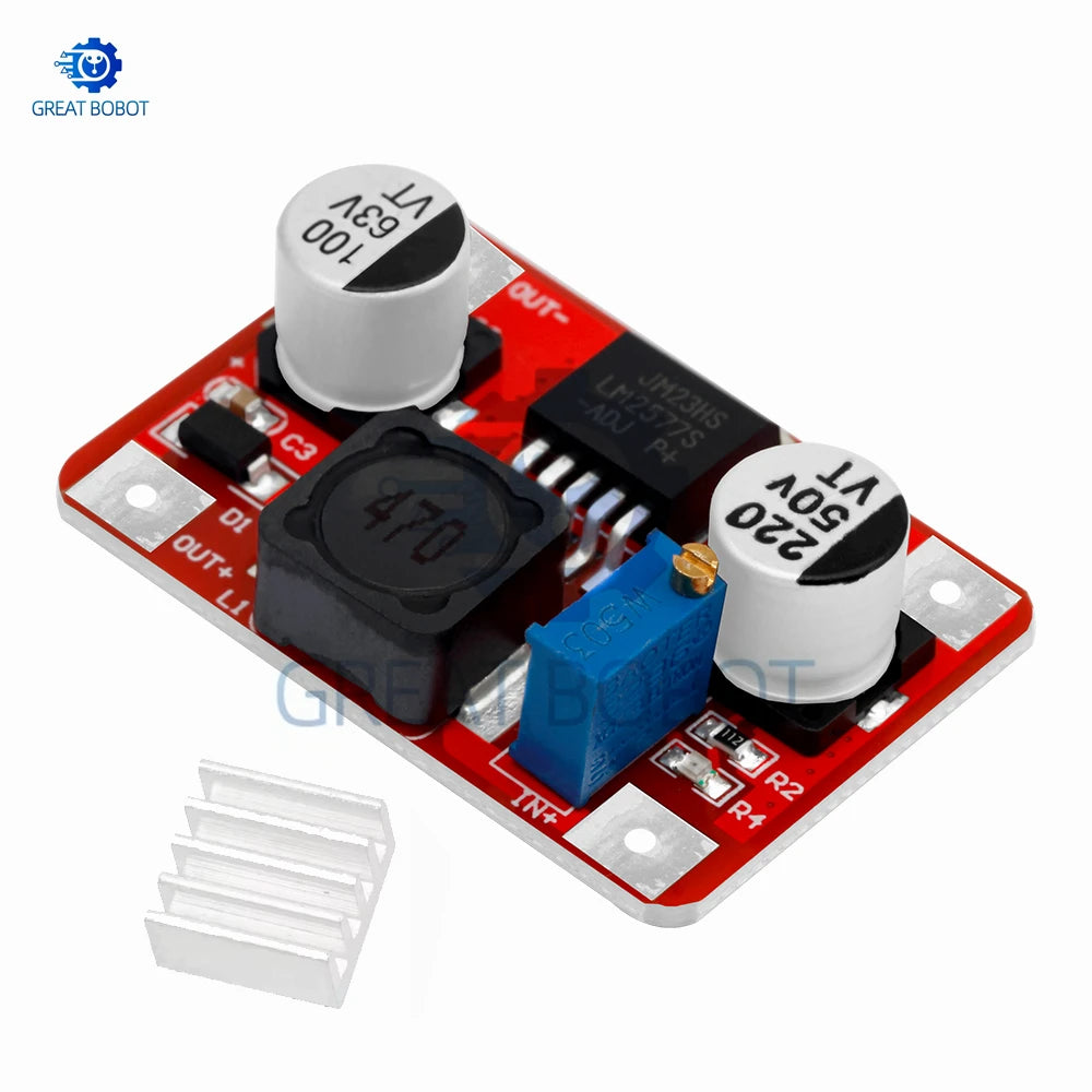 LM2577 DC-DC Boost Converter Module 3.5–35V In 5–56V 3A Boost Converter Module Axl