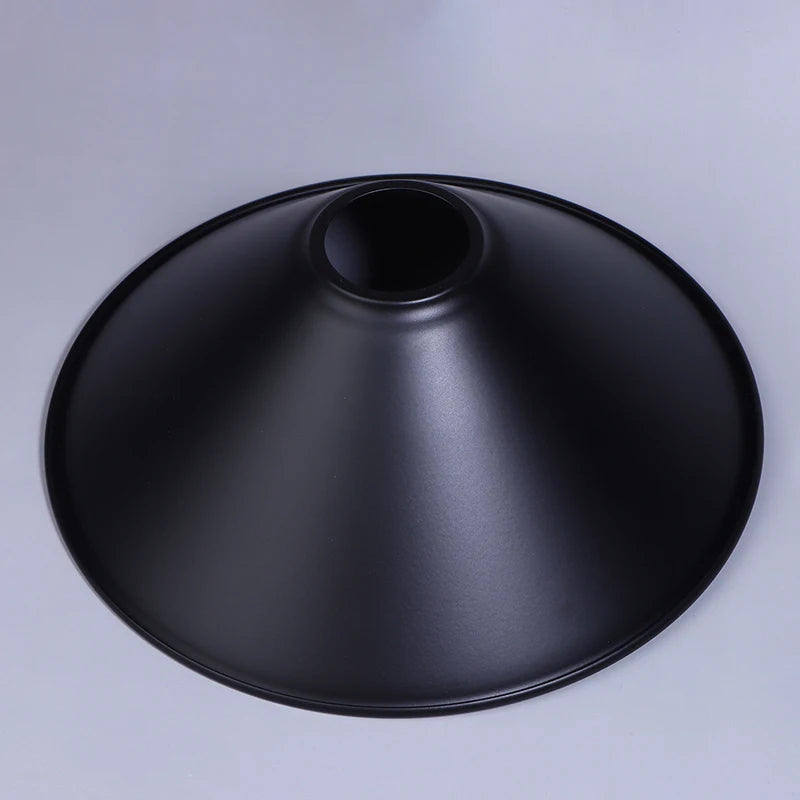 Black Iron Lampshade – Retro Industrial E27 Chandelier Shade Iron Lamp Shade Axl
