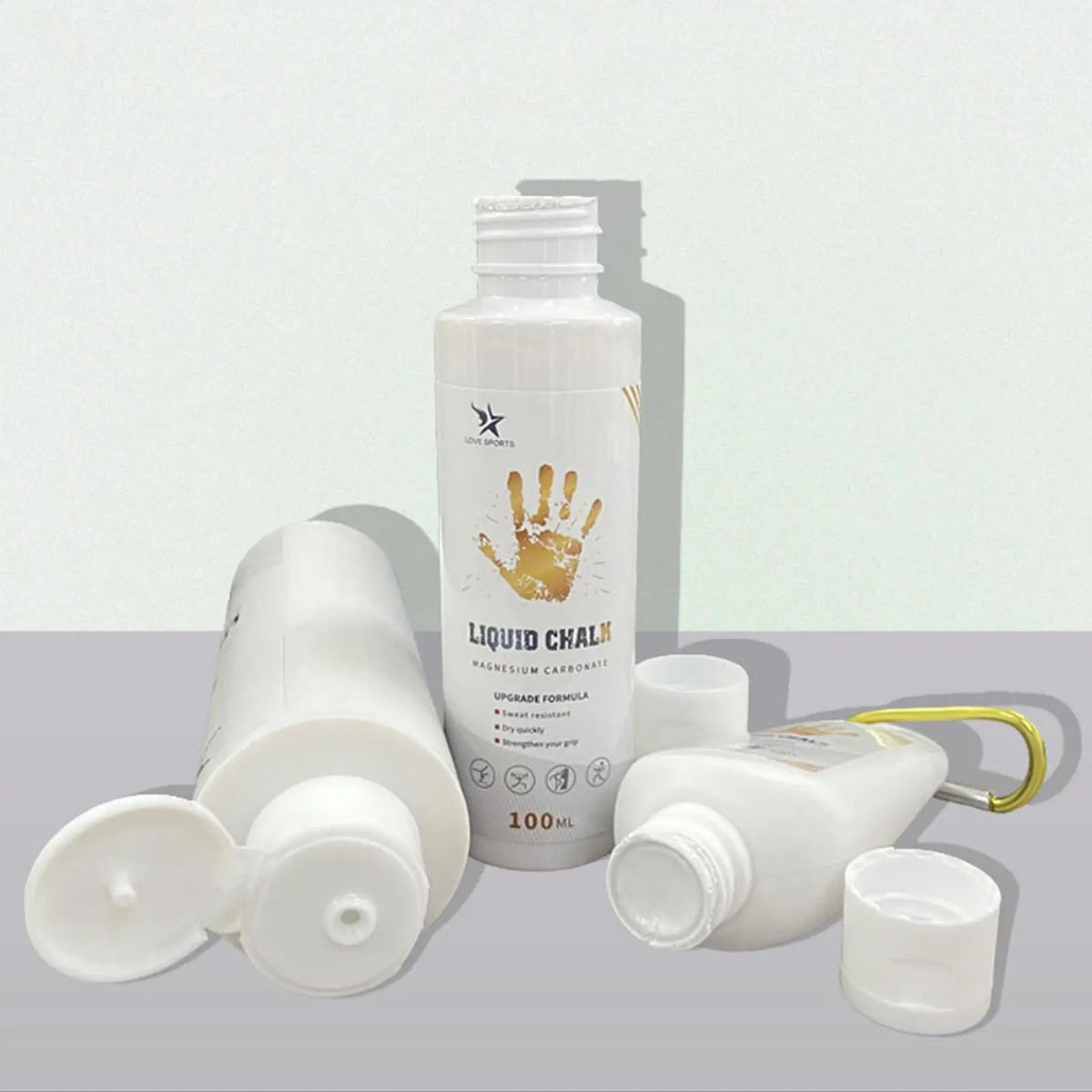 Liquid Chalk Gym Grip 50/100/200ml | Magnesium Powder Liquid Chalk Grip Axl