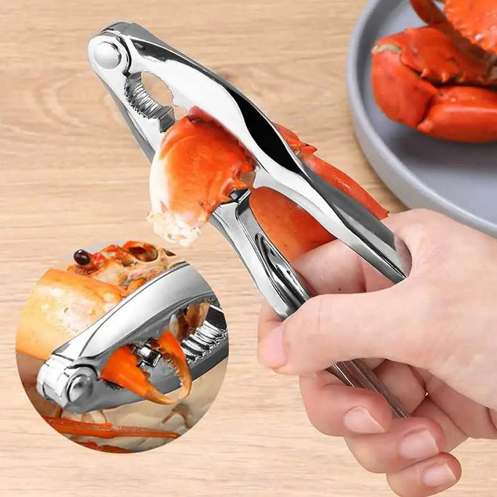 Stainless Steel Seafood Tools Set – Lobster & Crab Crackers Seafood Tools Set Axl