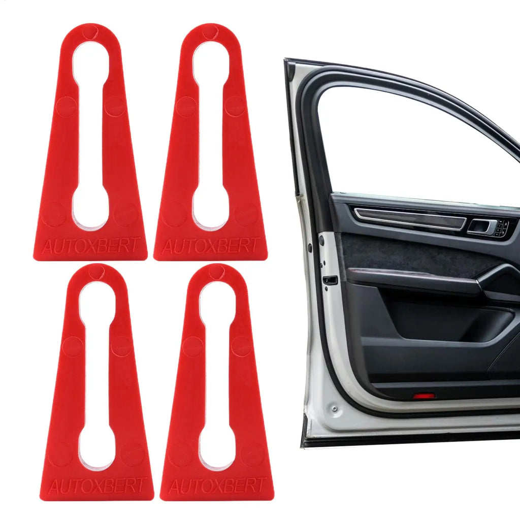 Car Door Lock Striker Buffer Rubber Sound Deadener Pads 4pk Car Door Buffer Axl