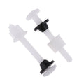 2-Pack Toilet Seat Hinge Repair Bolts Kit – Screws & Washers Toilet Seat Hardware Axl onesize