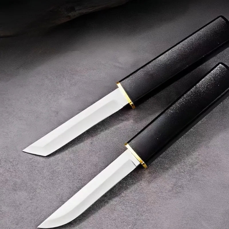 Stainless Steel Fixed Blade Utility Knife – Outdoor & Kitchen Fixed Blade Knife Axl