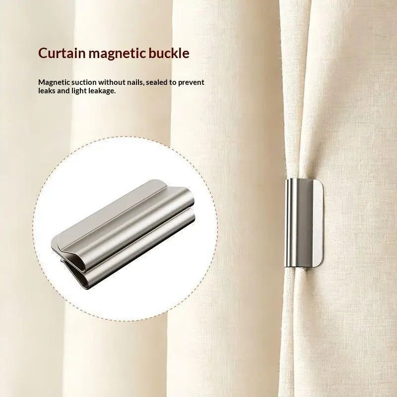 Magnetic Curtain Clips – No-Drill Strong Magnet Fasteners Curtain Clip Fasteners Axl