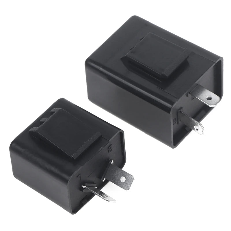 2-Pin Flasher Relay 12V 48V 60V – Buzzer Blinker Turn Signal Flasher Relay Axl