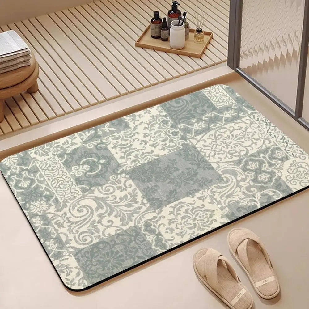 Norwegian Diatomite Bath Mat – Quick Dry, Non-Slip Floor Mat Diatomite Bath Mat Axl
