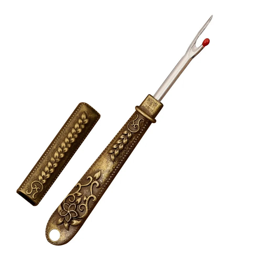Stainless Steel Seam Ripper – Embroidery & Cross Stitch Tool Seam Ripper Tool Axl Gold