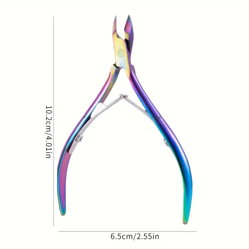 Stainless Steel Cuticle Clipper & Trimmer – Sharp Pedicure Tool Cuticle Clipper Axl