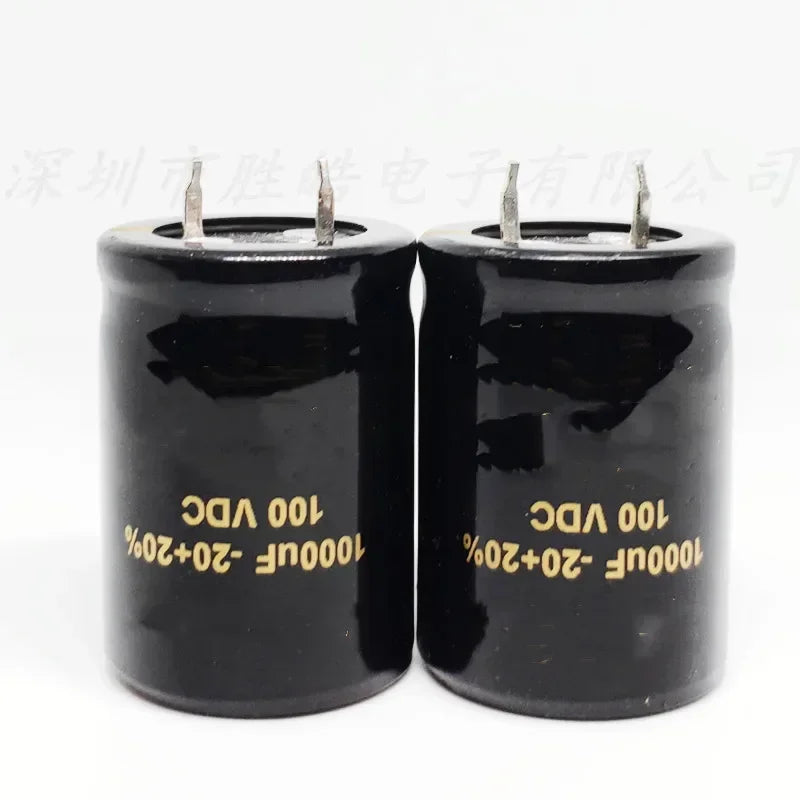 NioCen 100V 1000uF Electrolytic Capacitors 25x30mm | 2–10 PCS Electrolytic Capacitor Axl