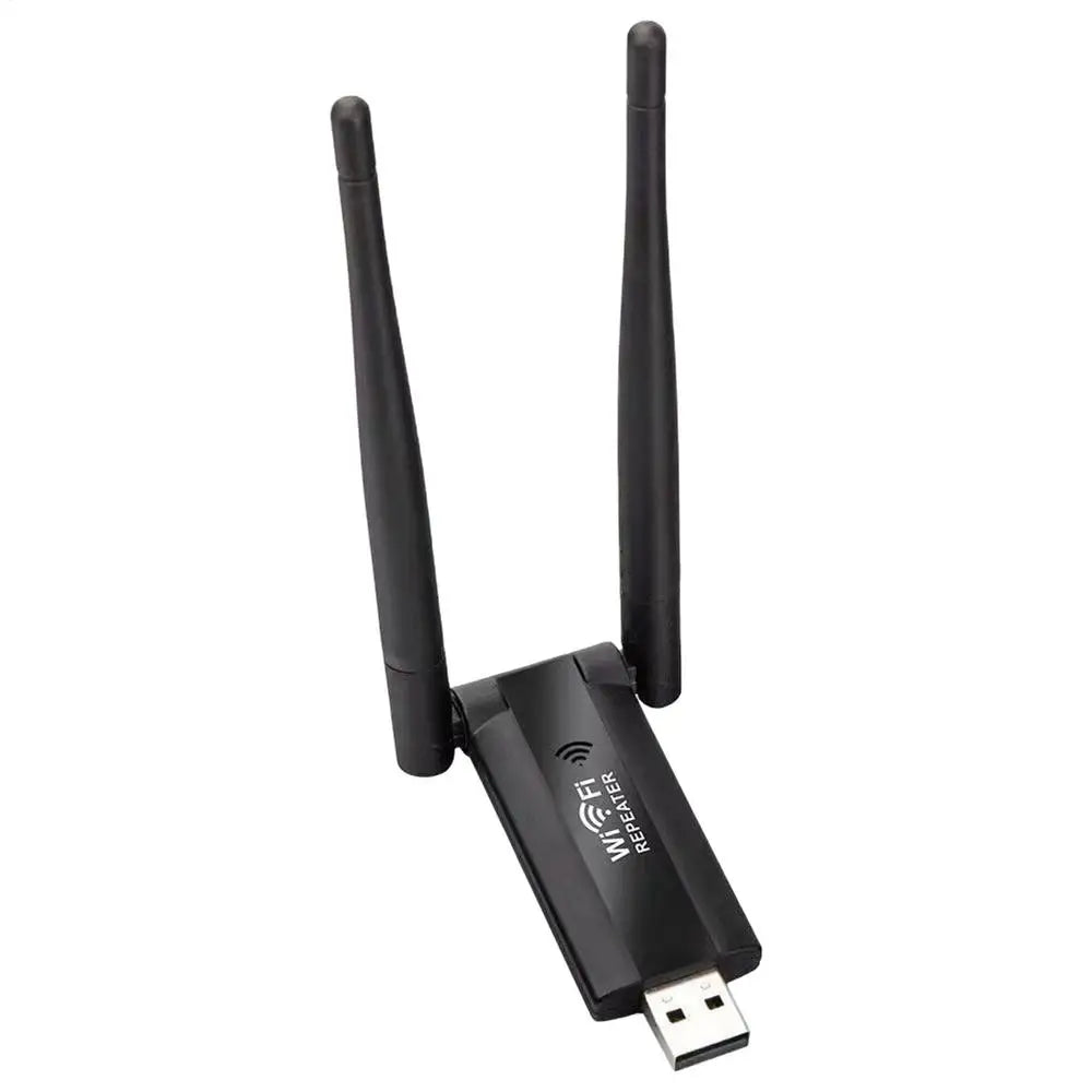 WiFi Booster Extender – Long Range Signal Amplifier for Home WiFi Signal Extender Axl Black