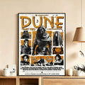 Dune Movie Poster – HD Waterproof Wall Art Print Movie Wall Poster Axl White12 15X20cmNoframe