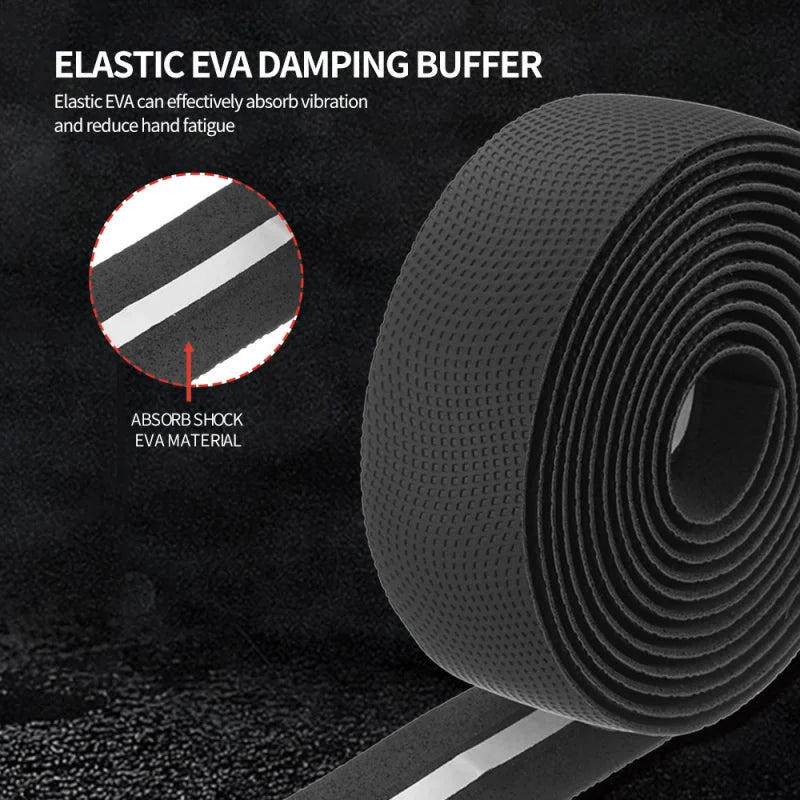 Road Bike Silicone Handlebar Tape – Anti-Slip Grip Wrap Handlebar Grip Tape Axl