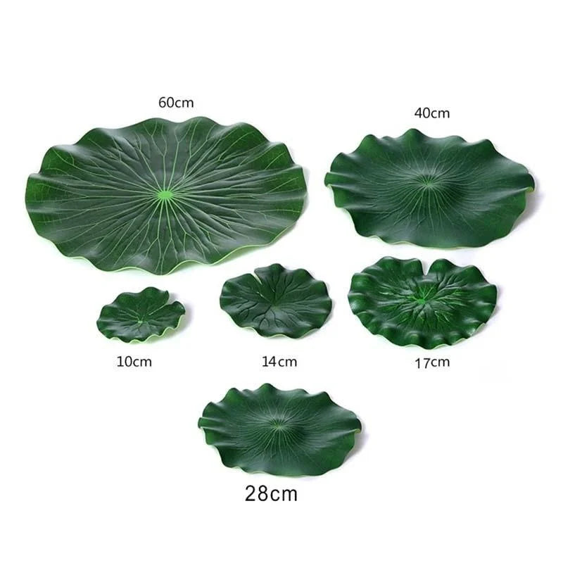 Artificial Floating Lotus Leaf – Aquarium & Pond Decoration Aquarium Decoration Axl