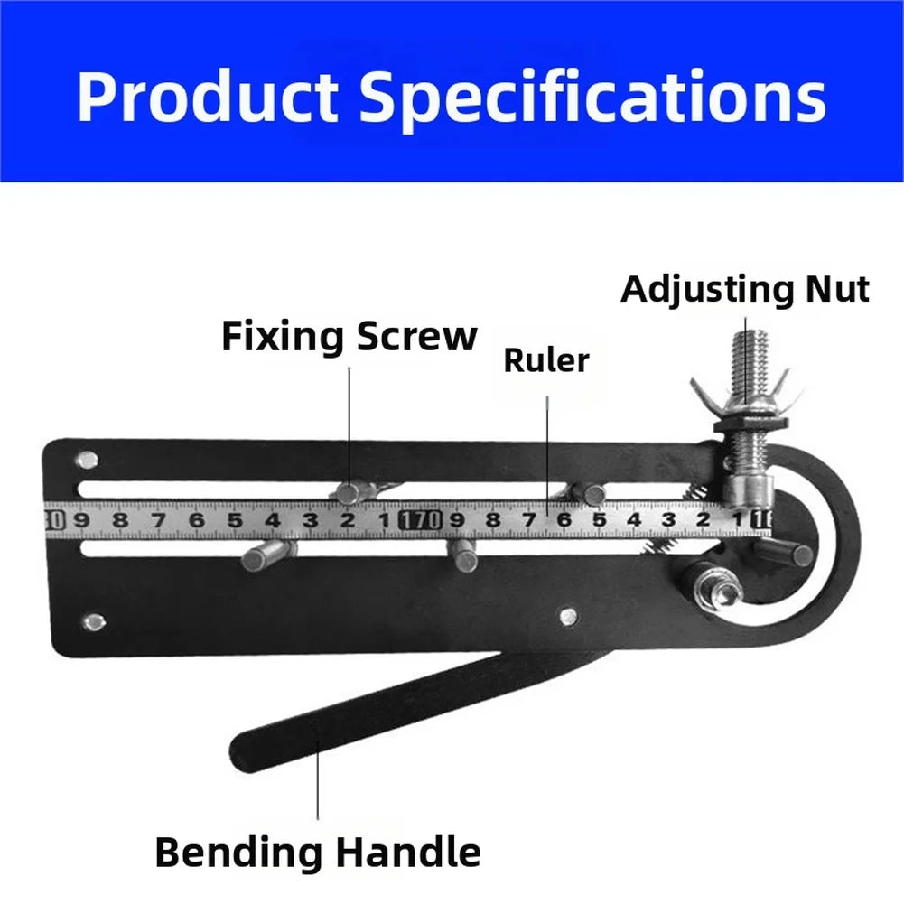 Manual Wire Bending Machine – Adjustable 1–25mm² Hand Bender Wire Bending Machine Axl