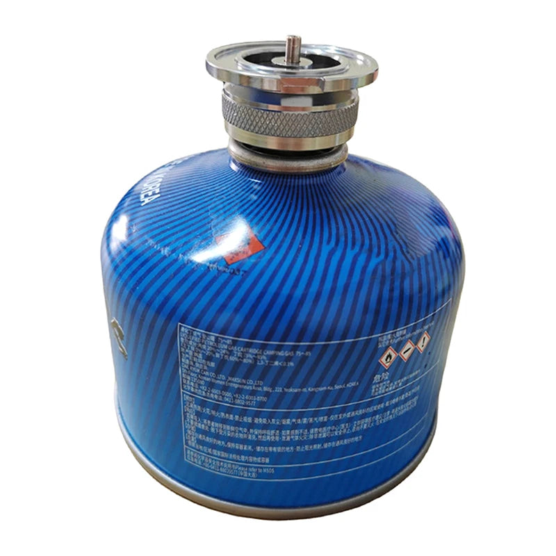 Flat to Gas Cylinder Adapter – Camping Butane Torch Converter Gas Cylinder Adapter Axl
