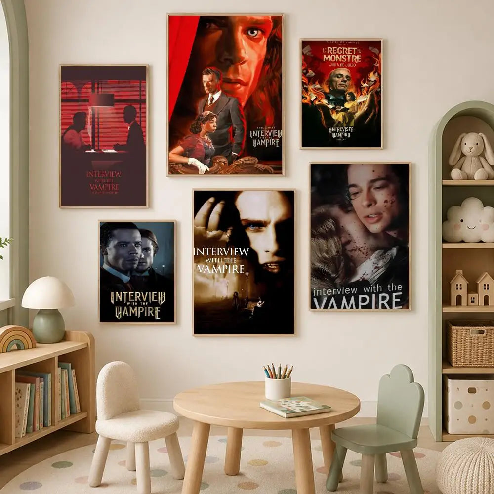 Interview With The Vampire HD PVC Self-Stick Wall Art Poster Wall Art Poster Axl