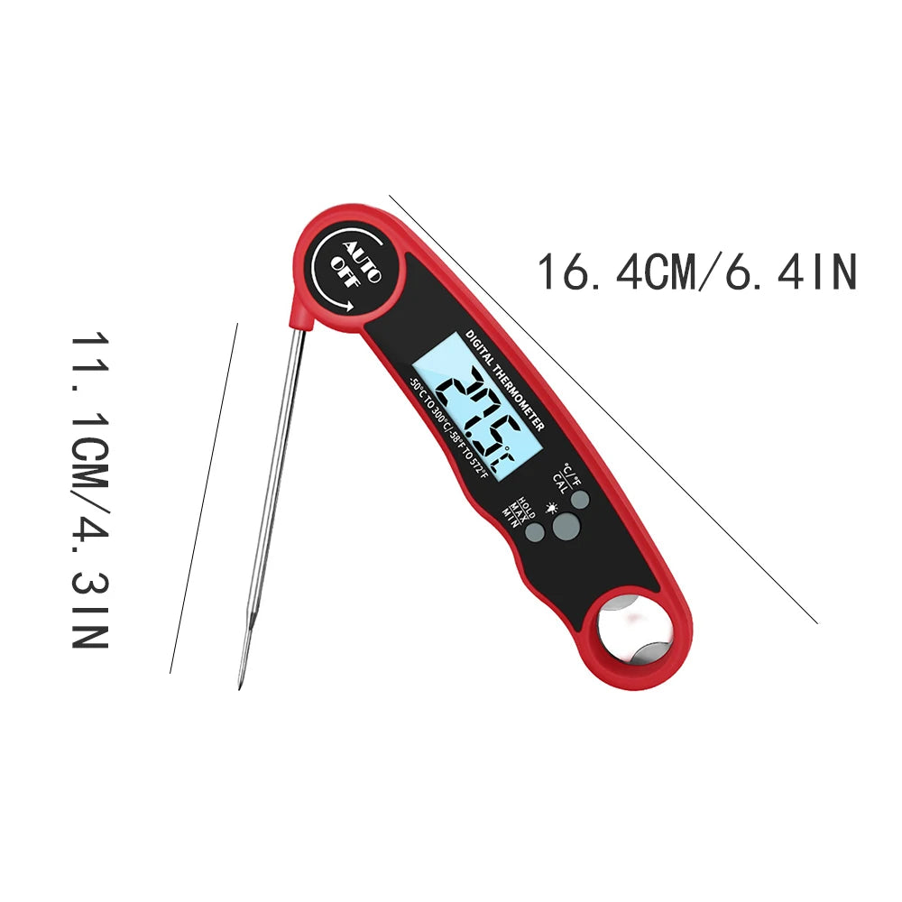 Leeseph Digital Meat Thermometer – Instant Read & Waterproof Kitchen Thermometer Axl