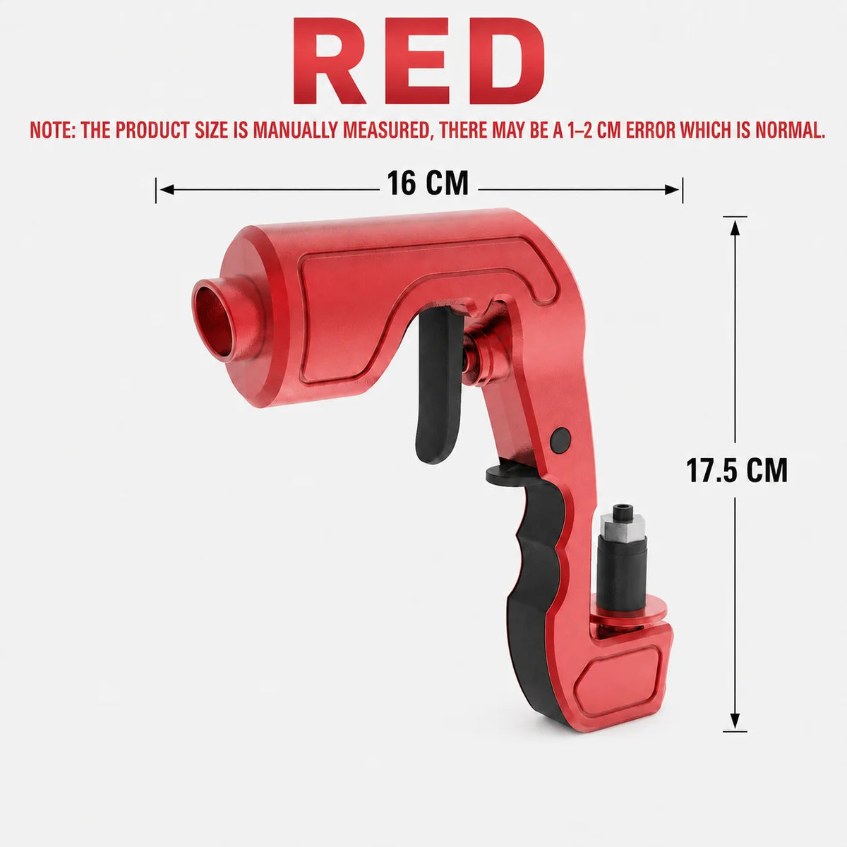 Champagne Sprayer Gun – Leak-Proof Party Bottle Shooter Bar Party Gadget Axl Red
