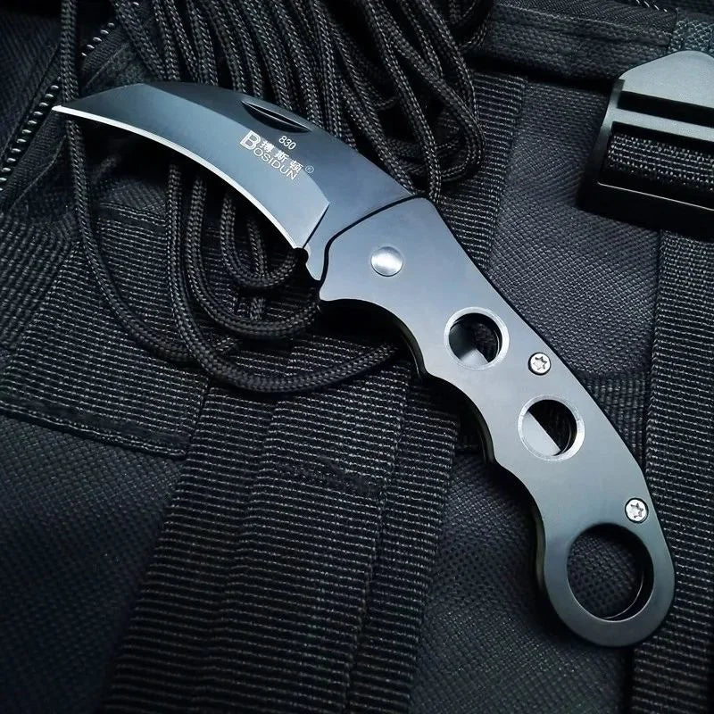 Curved Fruit Knife – Stainless Steel Portable Utility Blade Utility Fruit Knife Axl