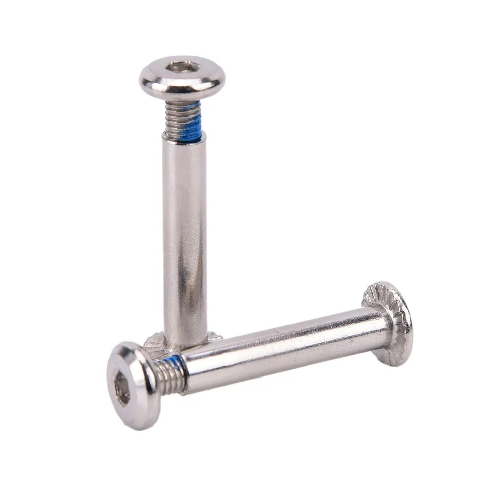 8-Pack Inline Skate Wheel Axles – Steel Roller Blade Bolts Skate Axle Bolts Axl
