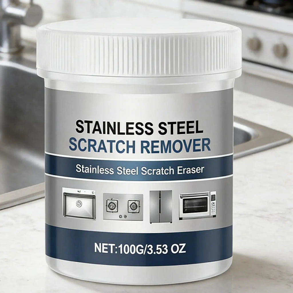 Stainless Steel Polish & Rust Remover Paste 100g | Sink Cleaner Metal Polishing Paste Axl Default Title
