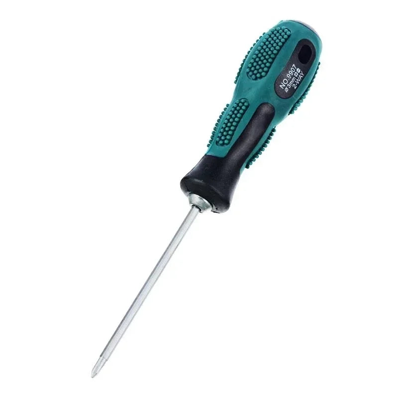 2-in-1 Magnetic Screwdriver – Slotted & Phillips 3×75mm Precision Screwdriver Axl