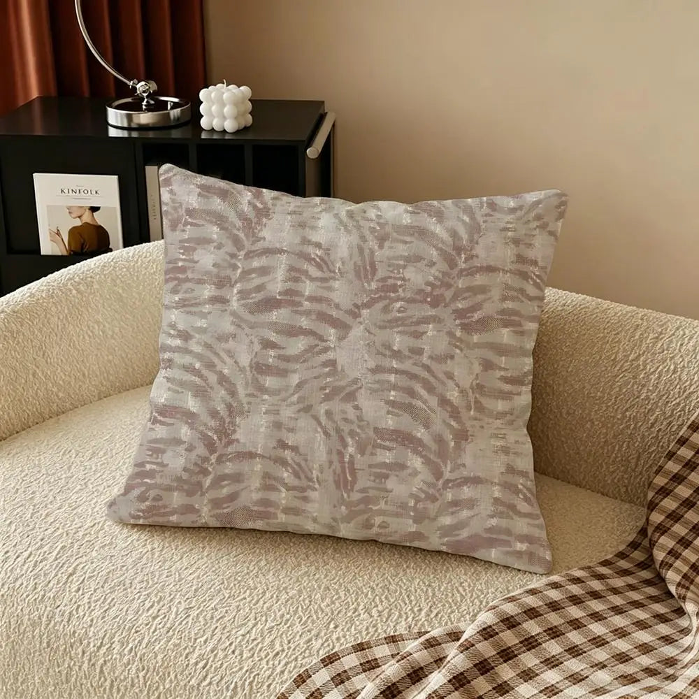 Laura Pausini Linen Cushion Cover | Sofa, Bed & Chair Decor Decorative Cushion Cover Axl