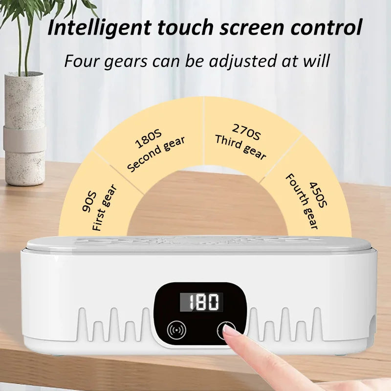 BALASHOV Ultrasonic Cleaner for Glasses & Jewelry – 400ml Ultrasonic Cleaner Axl