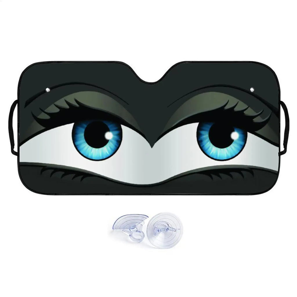 Cartoon Foldable Car Windshield Sun Shade | UV & Heat Block Car Windshield Sunshade Axl Default Title