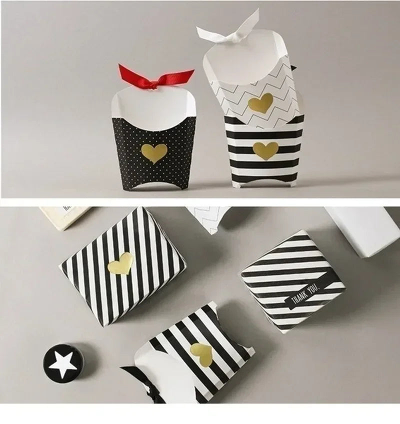 240 Golden Heart Sealing Stickers – Cake Candy Baking Gift Labels Craft Sealing Stickers Axl