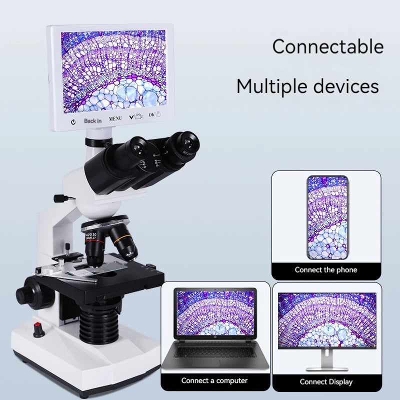 Binocular Stereo Microscope with LED Light – Lab & Electronics Stereo Microscope Axl