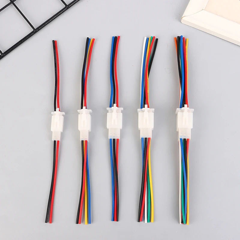 2.8MM Automotive Wire Connector Kit – 2P 3P 4P 6P 9P Plugs Electrical Connector Kit Axl