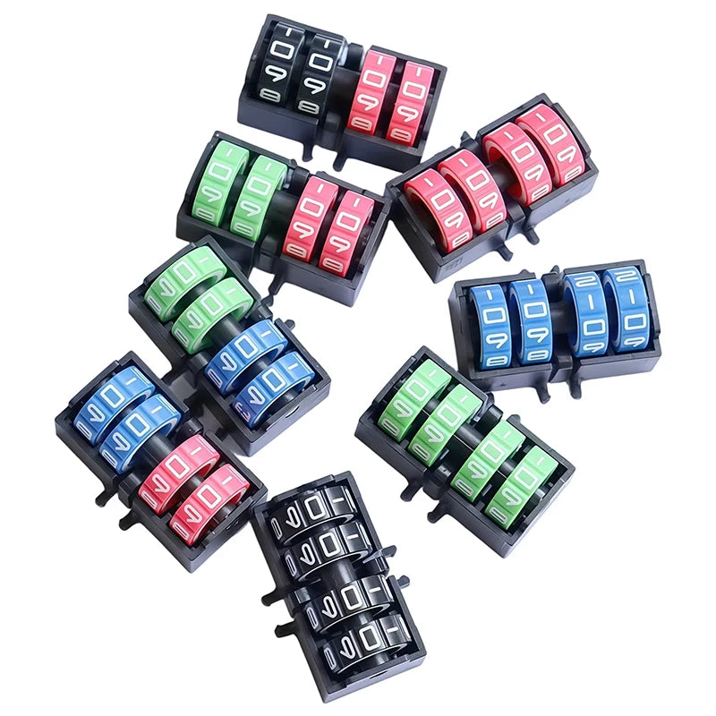 4-Digit Portable Digital Score Keeper Adjustable Wheel Digital Score Keeper Axl