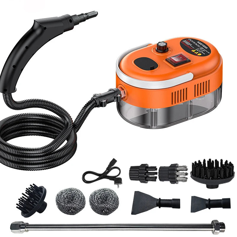 BALASHOV Handheld Steam Cleaner – High Pressure Home Cleaner Handheld Steam Cleaner Axl Orange 220 V