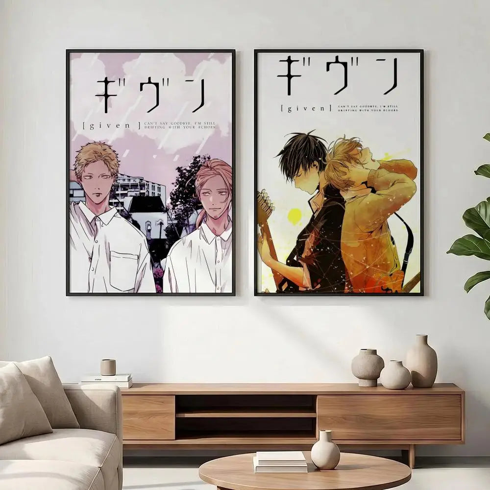 Anime Given HD Poster – Waterproof Sticky Wall Art Decor Anime Wall Poster Axl