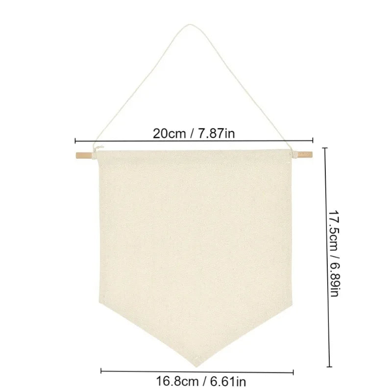 Pin Display Pennant Banner – Blank Canvas Lapel Pin Holder Pin Display Pennant Axl