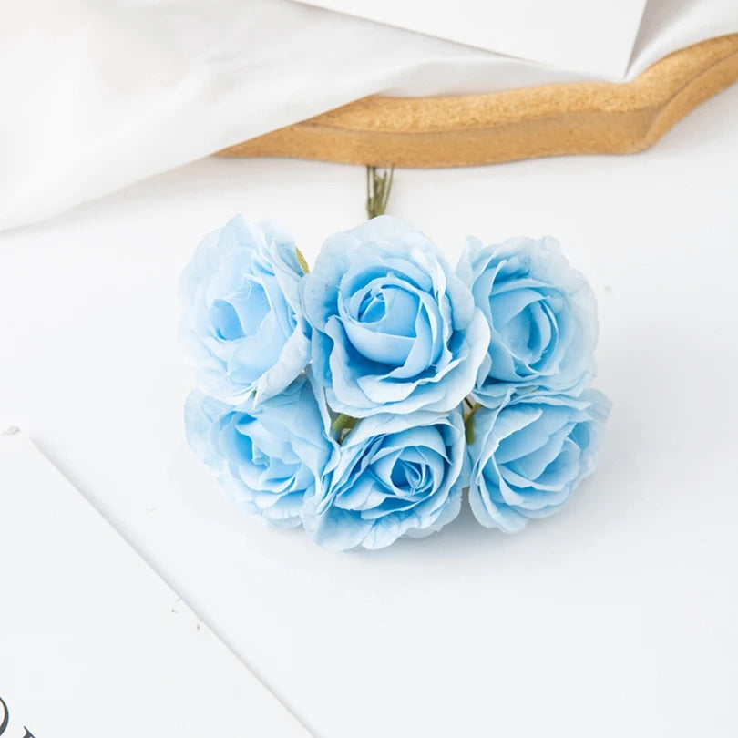 Silk Rose Artificial Flowers – Wedding, Wreath & Home Decor Artificial Silk Flowers Axl 2 18pcs