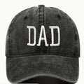 DAD MOM Embroidery Cotton Baseball Cap – Unisex Snapback Hat Embroidered Baseball Cap Axl Black DAD