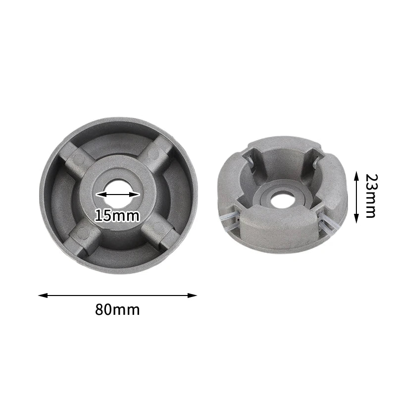Universal Aluminum Alloy Lawn Mower Head & Nylon Line Lawn Mower Head Axl