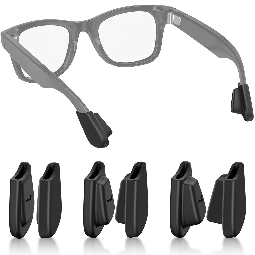 Anti-Slip Silicone Ear Grips for Ray-Ban Meta Smart Glasses Eyeglass Ear Grips Axl